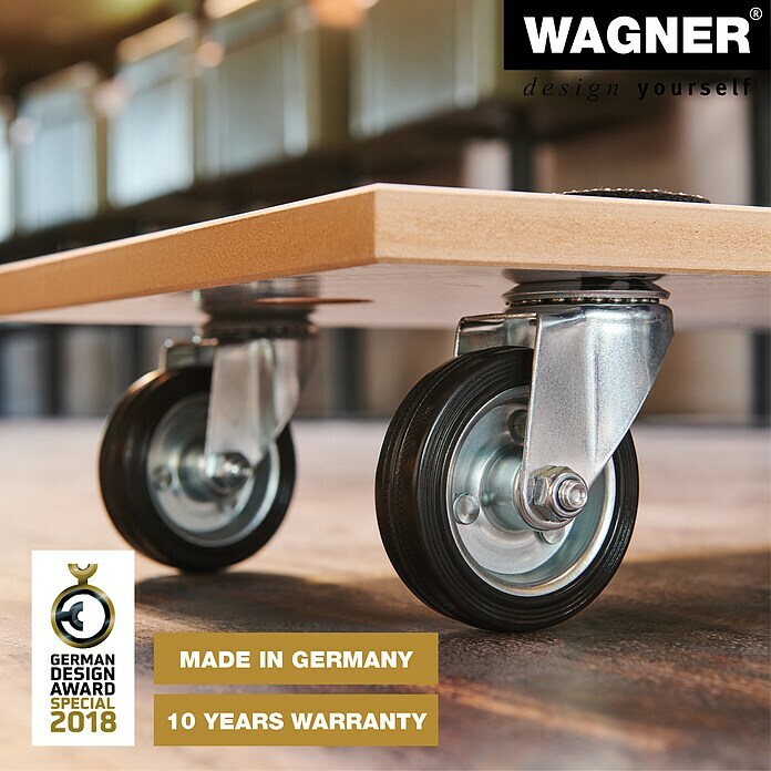 Wagner System Voziček za transport  (Do x Š x V: 57,5 x 30 x 11,2 cm, Nosilnost izdelka: 250 kg, Les) | 1181 - Transporthilfen | AAED - Rollen und Räder | AAE - Beschläge | AA - Eisenwaren | A - Eisenwaren | BAUHAUS