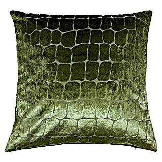 Kissen Carla (Olive, 45 x 45 cm, 100 % Polyester)