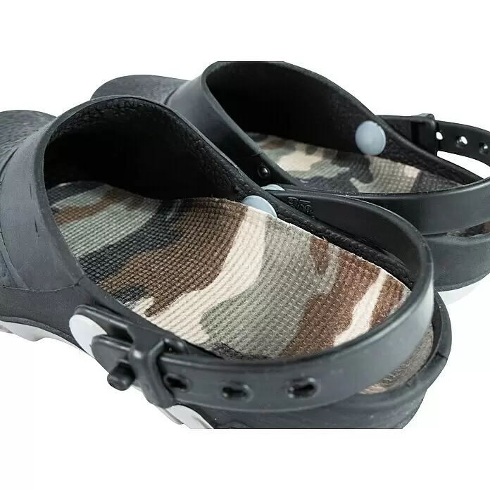 Gartenclogs - Schuhgröße: 28, Schwarz - Detailaufnahme