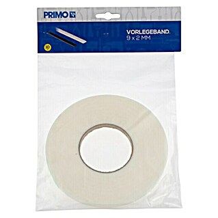 Primo Vorlegeband (Weiß, 10 m x 9 mm x 2 mm)