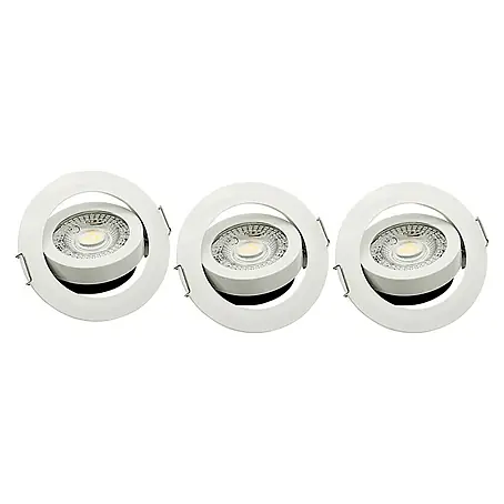 Alverlamp  Foco empotrable Pack 3 Aro
