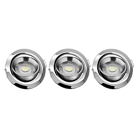 Alverlamp  Foco empotrable Pack 3 Aro