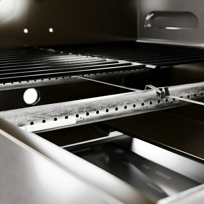 Grillstar Gasgrill Powerburner 350-1 (Grillfläche (B x T): 57 x 41 cm, 8,79 kW, Anzahl Brenner: 3) | BAUHAUS