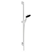 Hansgrohe Pulsify Select S Brausegarnitur 105 (Lochabstand: 91,5 cm, Art Strahl: PowderRain, IntenseRain, Massagestrahl, Weiß, Wassersparfunktion) | BAUHAUS