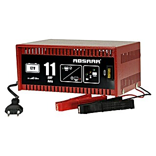 Absaar Batterie-Ladegerät Automatisch (Ladestrom: 11 A, Geeignet für: Batterien bis 120 Ah)