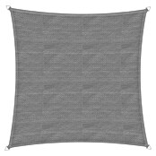 Windhager Sonnensegel Capri (L x B: 5 x 5 m, Quadratisch, Grau) | BAUHAUS