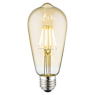 Home Sweet Home Ledlamp Amber (4 W, E27, Warm wit, ST64)
