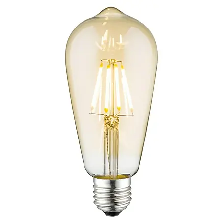 Home Sweet Home  LED-Lampe Vintage Glühlampenform E27