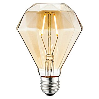 Home Sweet Home LED-Leuchtmittel Edison (2 W, E27, Warmweiß, Diamant)