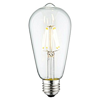 Home Sweet Home LED-Leuchtmittel (4 W, E27, Warmweiß, Klar, ST64)