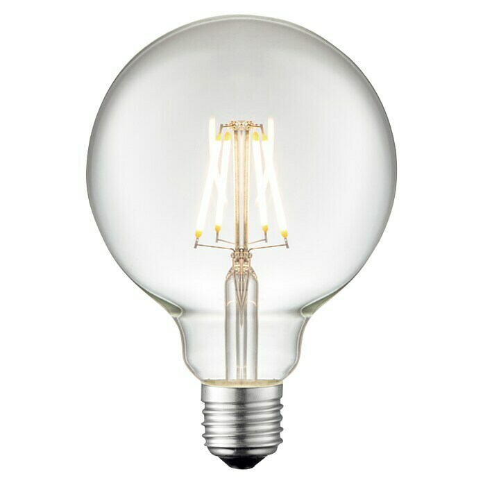 Ledlamp (4 W, E27, Warm wit, Helder, G95)