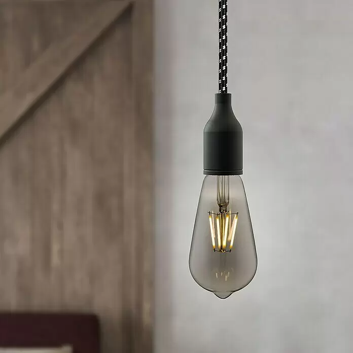 Home Sweet Home LED-Lampe Vintage Glühlampenform E27 - E27, Dimmbar, Warmweiß, 40 lm, 4 W - Stimmungsaufnahme
