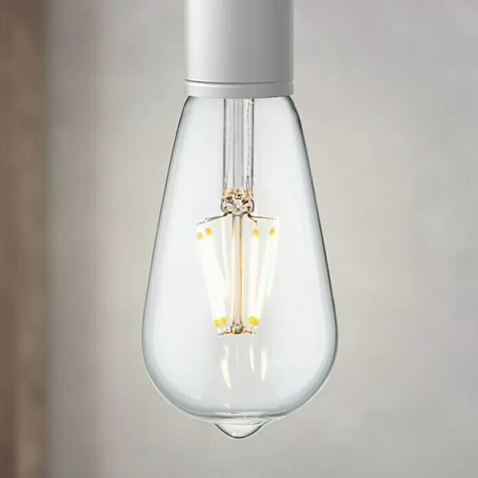 Home Sweet Home LED-Lampe Vintage Glühlampenform E27 - E27, Dimmbar, Neutralweiß, 350 lm, 4 W - Detailaufnahme