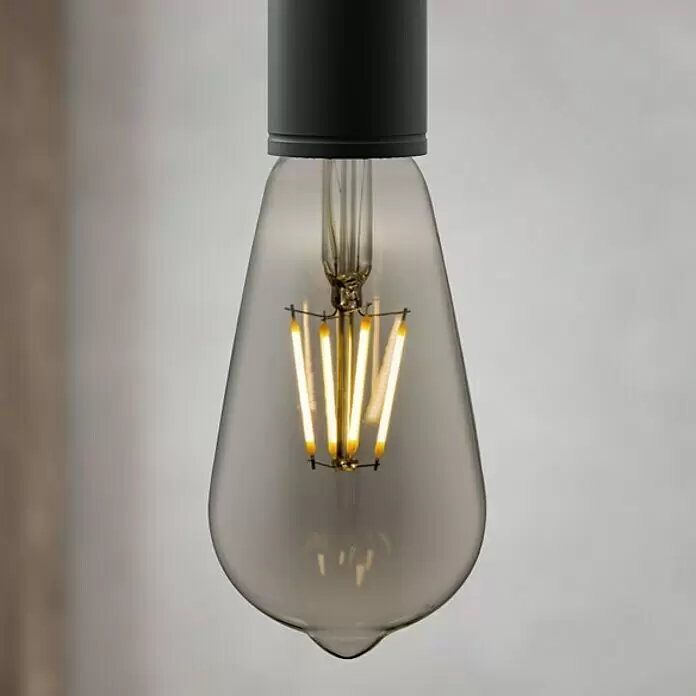 Home Sweet Home LED-Lampe Vintage Glühlampenform E27 - E27, Dimmbar, Warmweiß, 40 lm, 4 W - Detailaufnahme