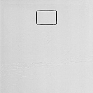 Allibert Douchebak Terreno vierkant (l x b: 90 x 90 cm, Polybeton, Blanc Quartz)