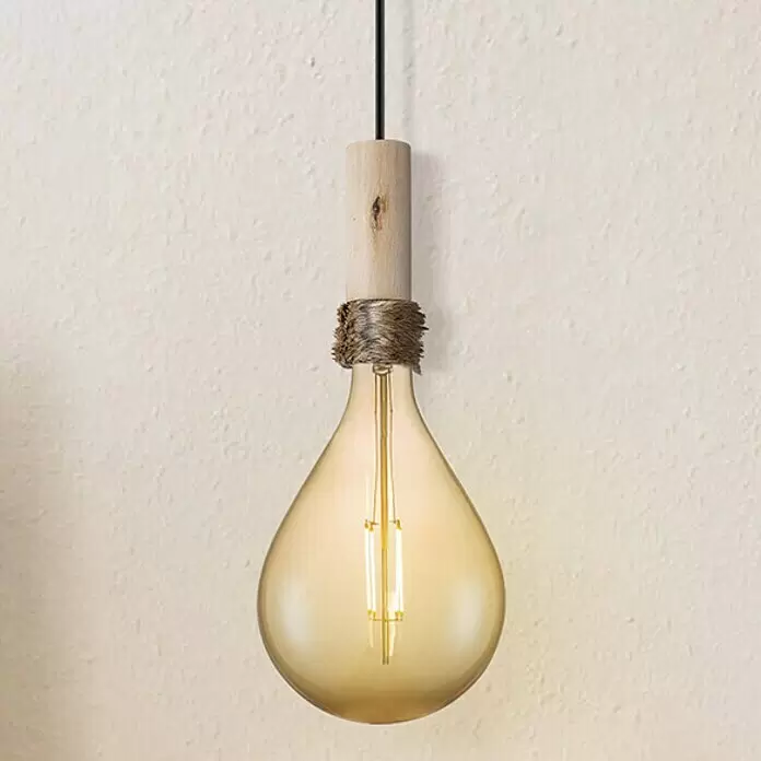 Home Sweet Home LED-Lampe Edison - E27, Dimmbar, Warmweiß, 400 lm, 4 W, Birne - Bildausschnitt