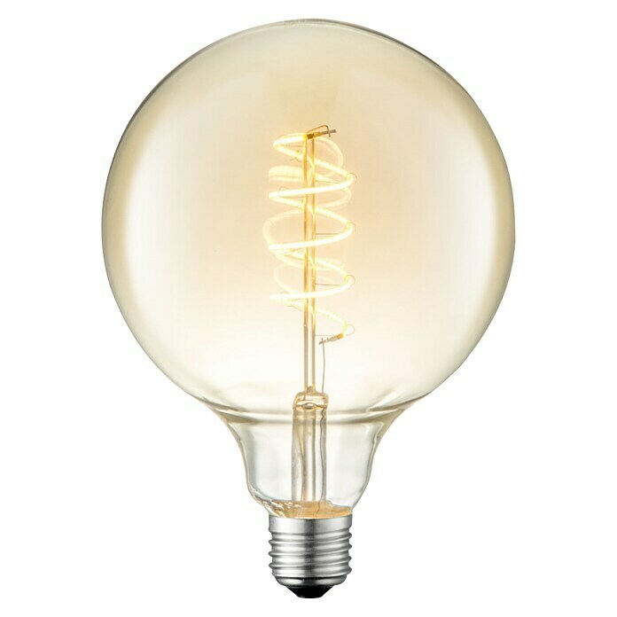 Home Sweet Home LED-Lampe Vintage Globe-Form E27 (4 W, E27, Warmweiß,  Dimmbar, G125) | BAUHAUS