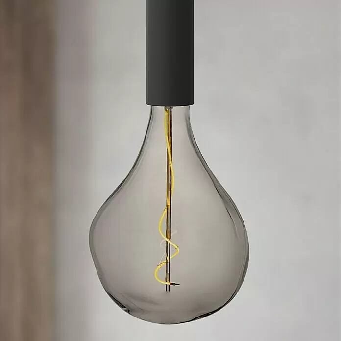 Home Sweet Home LED-Lampe Vintage Globe-Form E27 - E27, Dimmbar, Warmweiß, 20 lm, 4 W, Farbe: Smoky - Bildausschnitt