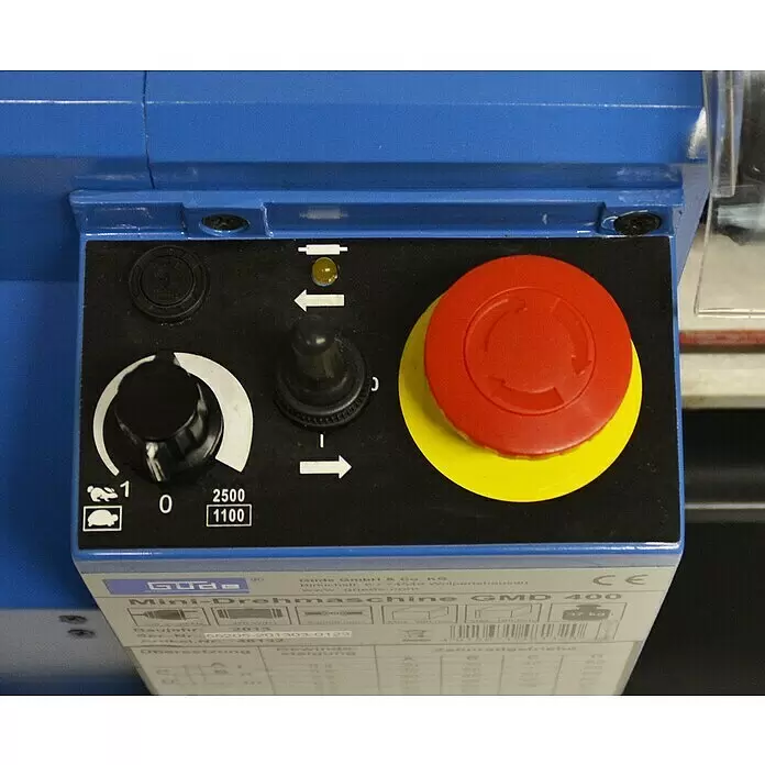 Güde Drehmaschine GMD 400 - 370 W, Spindelkonus: MK3 - Detailaufnahme