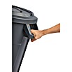 Rotho Standard-Mülleimer Titan (85 l, Kunststoff, Grau) | BAUHAUS