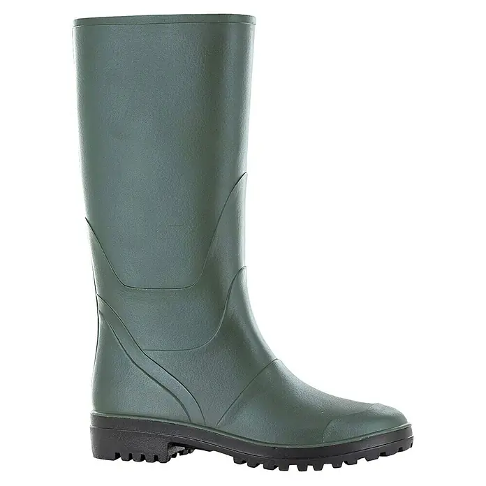 Black Fox Polska Gartenstiefel - 39, Grün - Grüner Gummistiefel mit schwarzer Sohle. Ideal für Gartenarbeit und Outdoor-Aktivitäten, bietet Schutz vor Nässe.