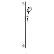 Hansgrohe Raindance Select S Conjunto de ducha (Distancia entre orificios: 91,5 cm, Tipos de chorro: Rain, RainAir, Giro, Cromo, Función de ahorro de agua) | BAUHAUS