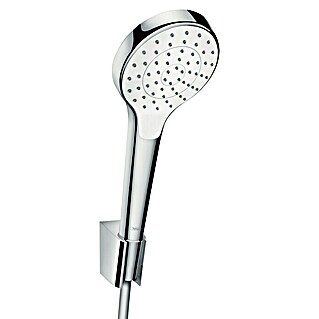 Hansgrohe Brause-Set Croma Select S 110 (Anzahl Strahlarten: 1 Stk., Durchmesser Handbrause: 11 cm, Chrom, Länge Brauseschlauch: 125 cm)