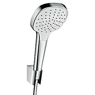 Hansgrohe Brause-Set Croma Select E 110 (Anzahl Strahlarten: 1 Stk., Durchmesser Handbrause: 11 cm, Chrom, Länge Brauseschlauch: 125 cm)