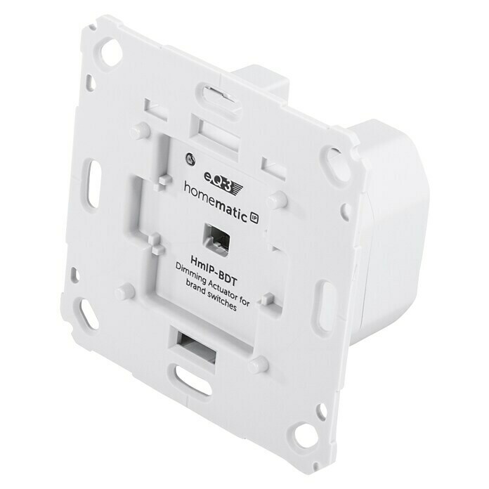 Homematic IP Phasenabschnittdimmer-Einsatz HmIP-BDT37 x 71 x 71 mm, Unterputz, 230 V/50 Hz Left Side View