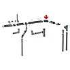 FunkeGruppe Rinnenwinkel (Nennweite: 70 mm, Innenecke, Kunststoff, Braun)