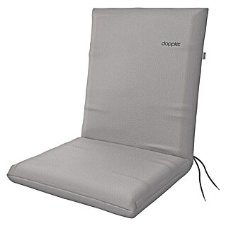 Doppler Sitzauflage Nature (Hellgrau, Niederlehner, L x B x H: 100 x 48 x 6 cm, Polyester)