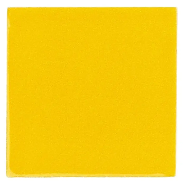 Esmalte de color Botz - Amarillo canario, 200 ml - Bloque amarillo: Un bloque cuadrado de color amarillo brillante ideal para proyectos de arte o notas, que añade un toque alegre.