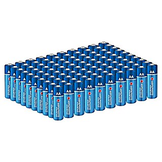 Agfaphoto Batterie (Mignon AA, Alkali-Mangan, LR6, 1,5 V, 100 Stk.)