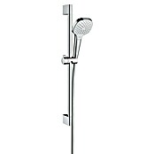 Hansgrohe Croma Select E Brausegarnitur 110 Vario (Lochabstand: 62,5 cm, Art Strahl: Rain, TurboRain, IntenseRain, Chrom/Weiß, Wassersparfunktion) | BAUHAUS