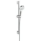 Hansgrohe Crometta Brausegarnitur 100 (Lochabstand: 62,5 cm, Art Strahl: Rain, Chrom, Wassersparfunktion) | BAUHAUS