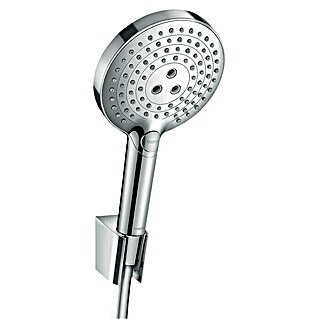 Hansgrohe Brause-Set Raindance Select S 120 (Anzahl Strahlarten: 3 Stk., Chrom, Durchflussmenge: 15 l/min)