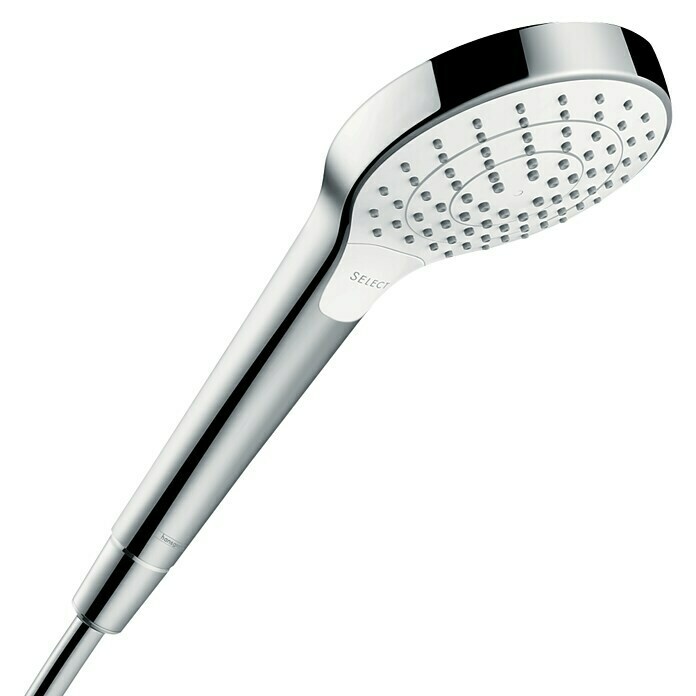 Hansgrohe Croma Select S Handbrause Vario (Anzahl Strahlarten: 3 Stk., Weiß/Chrom) | BAUHAUS
