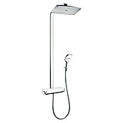Hansgrohe Raindance Select E Sistema de ducha (Con grifo termostático, Distancia entre orificios: 97 cm, Número de tipos de chorro: 3 ud., Cromo) | BAUHAUS