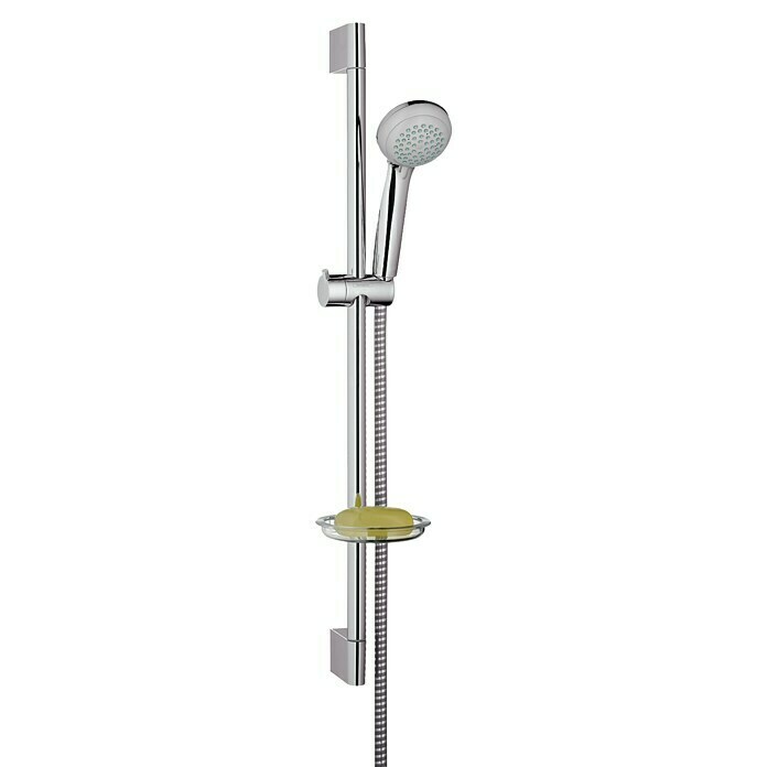 Hansgrohe Crometta 85 Brausegarnitur Vario (Lochabstand: 62,5 cm, Art Strahl: Normalstrahl, Vario Strahl, Chrom, Seifenschale)