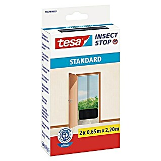 Tesa Insect Stop Mrežica za zaštitu od insekata Standard (Š x V: 65 x 220 cm, Crne boje, null)