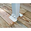 Palram Terrassenüberdachung Olympia (Tiefe: 3 m, B x H: 3,05 x 2,1 m, Verkehrsweiß)