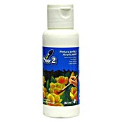 Pintura acrílica Sio-2 (Blanco, 80 ml) | BAUHAUS