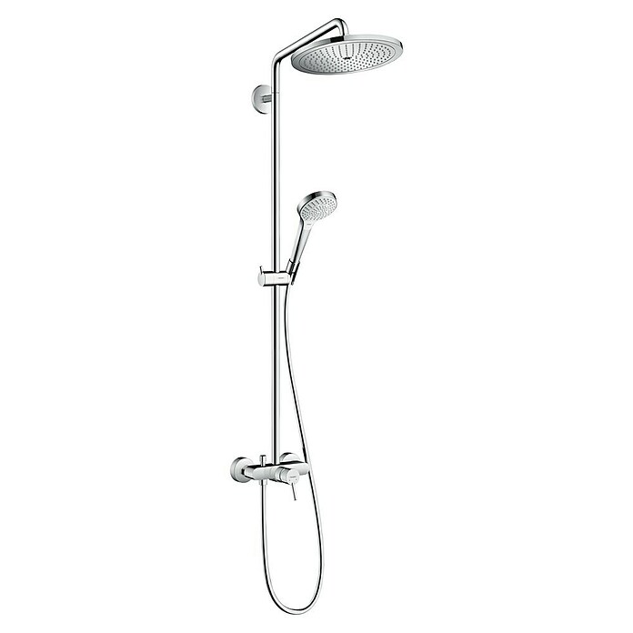 Hansgrohe Croma Select S Sistema de ducha (Caudal de agua: 15 l/min, Número de tipos de chorro: 3 ud., Cromo) | BAUHAUS