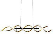 Trio Leuchten Sequence LED-Pendelleuchte (45 W, L x B x H: 16 x 104,5 x 150 cm, Messing matt, Mehrfarbig) | BAUHAUS