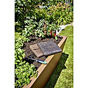 Gutta Hochbeet Valenta 200 (200 x 90 x 80 cm, Aluminium, Rost Eisen) | BAUHAUS
