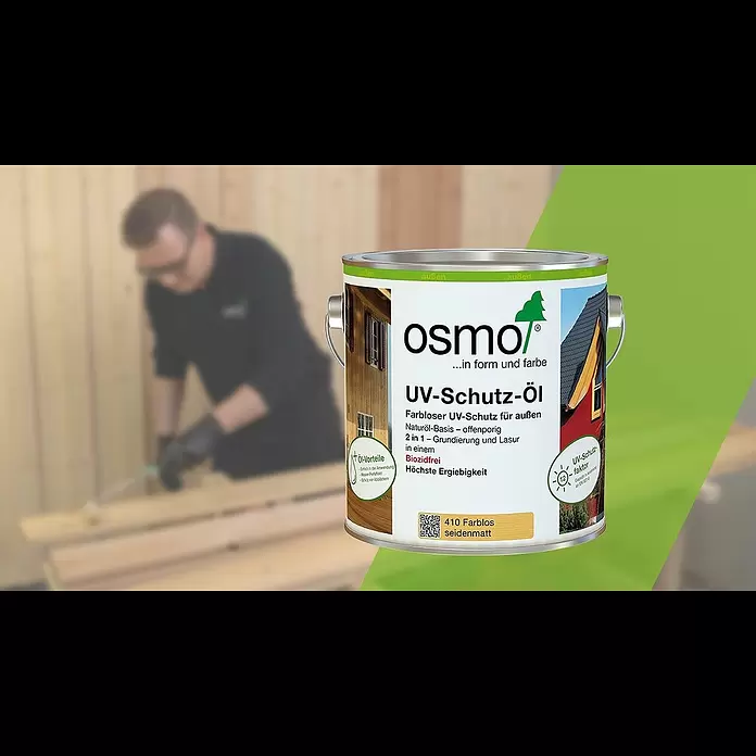 Osmo UV-Schutz-Öl Extra 420 - Farblos, 750 ml, Seidenmatt - UV-Schutz-Öl