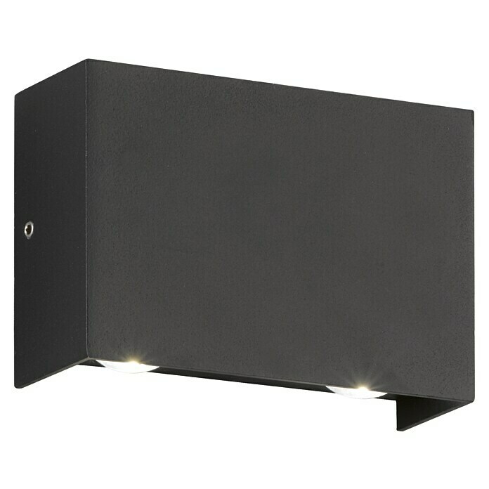 Honsel Leuchten Wandleuchte Nairobi (10 W, L x B x H: 140 x 24 x 24 cm, Schwarz)