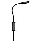 Fischer & Honsel LED-Wandstrahler Raik (5 W, schwarz matt, Warmweiß) | BAUHAUS