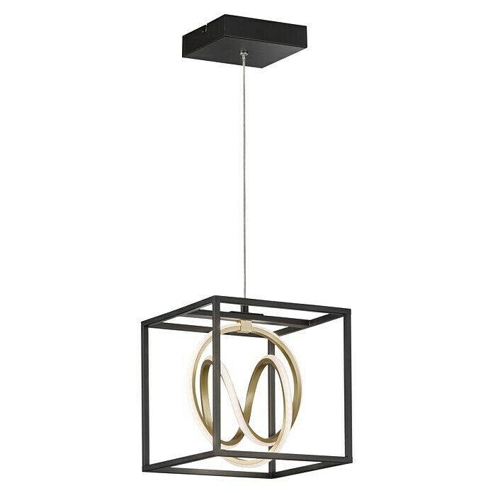 Honsel Leuchten LED-Pendelleuchte (15 W, L x B x H: 61 x 35 x 4 cm, Mehrfarbig)