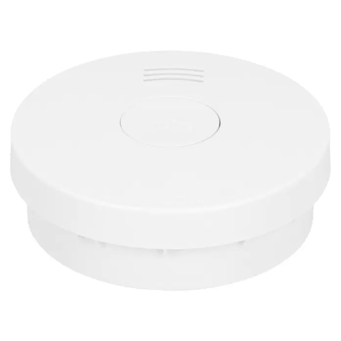 Rauchwarnmelder VdS - Durchmesser: 10 cm, Batterielaufzeit: 10 Jahre, Alarmsignal: 85 dB